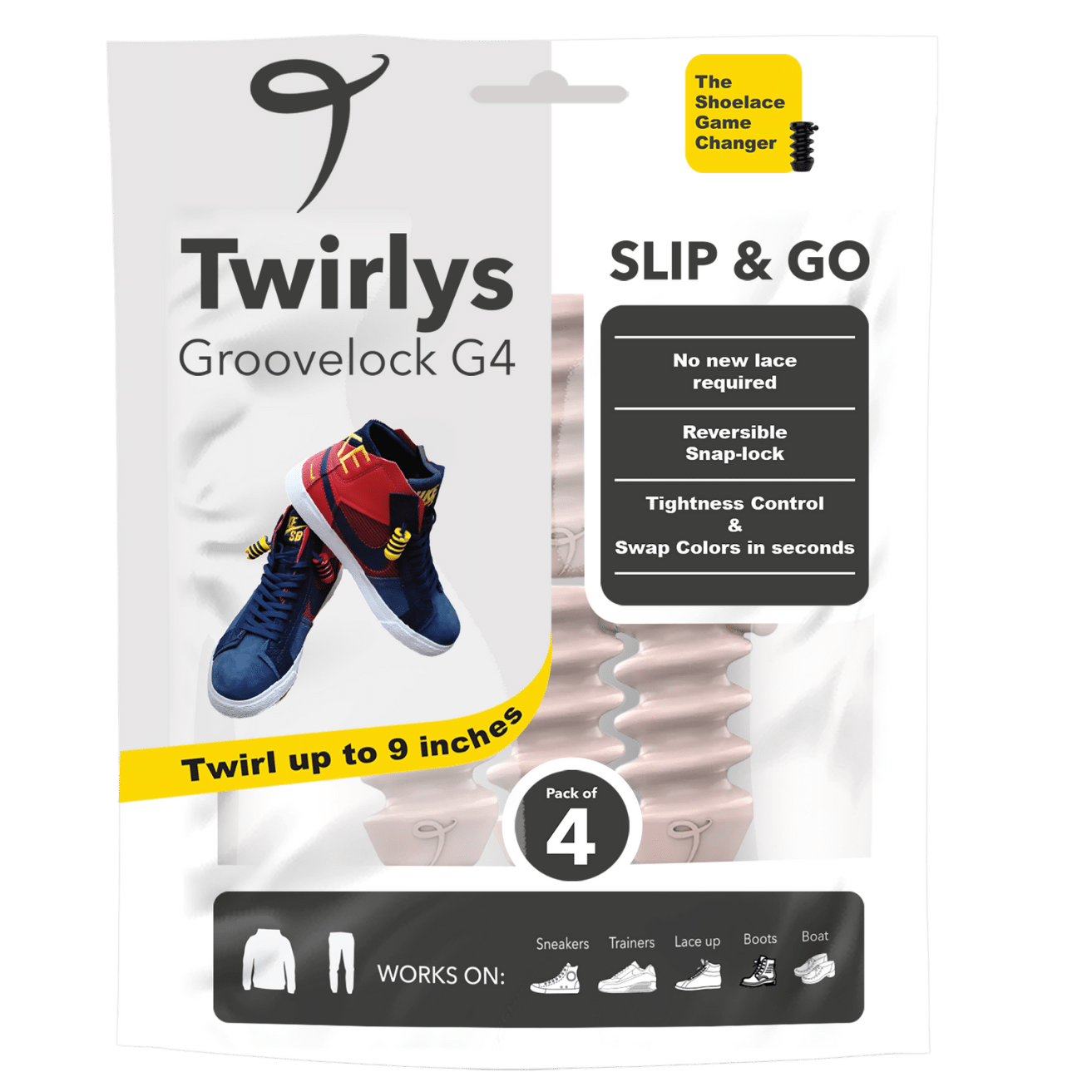 Groovelock G4, No-Tie Accessory - Apricot-ly in Love