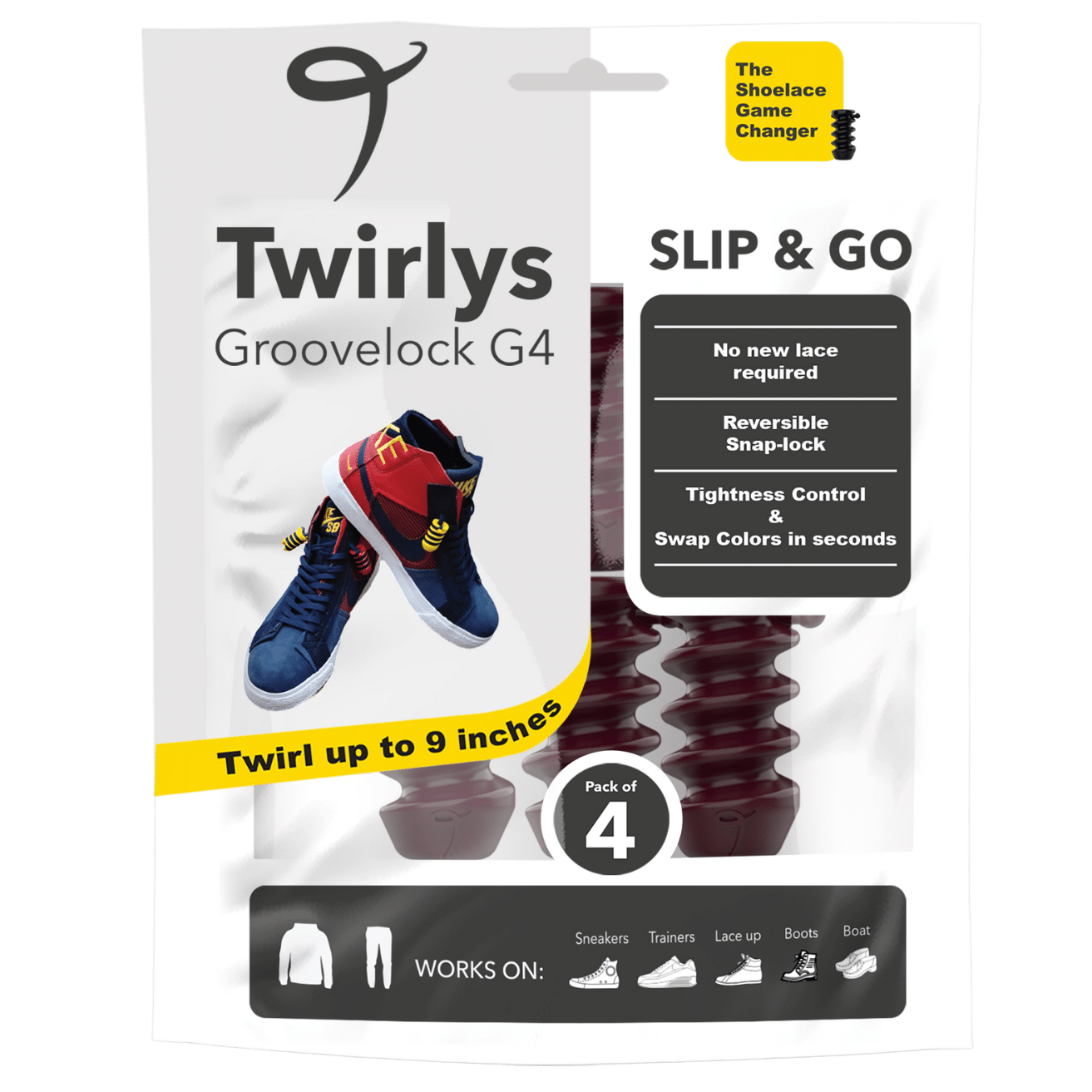 Groovelock G4, No-Tie Accessory - Wine'd Down Tonight